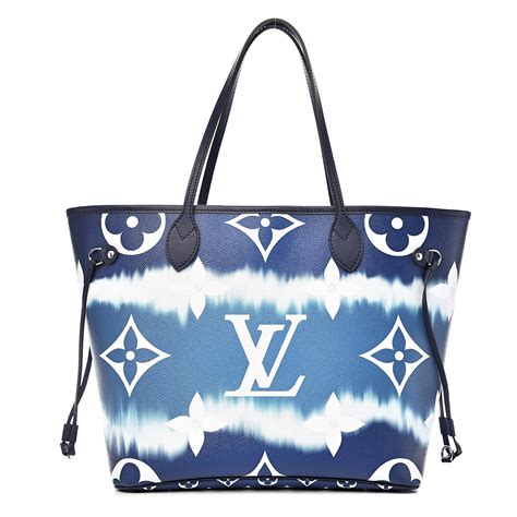 louis vuitton escale neverfull blue|Louis Vuitton Neverfull Escale .